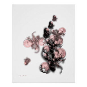 "Pink Creation", Glossy Poster