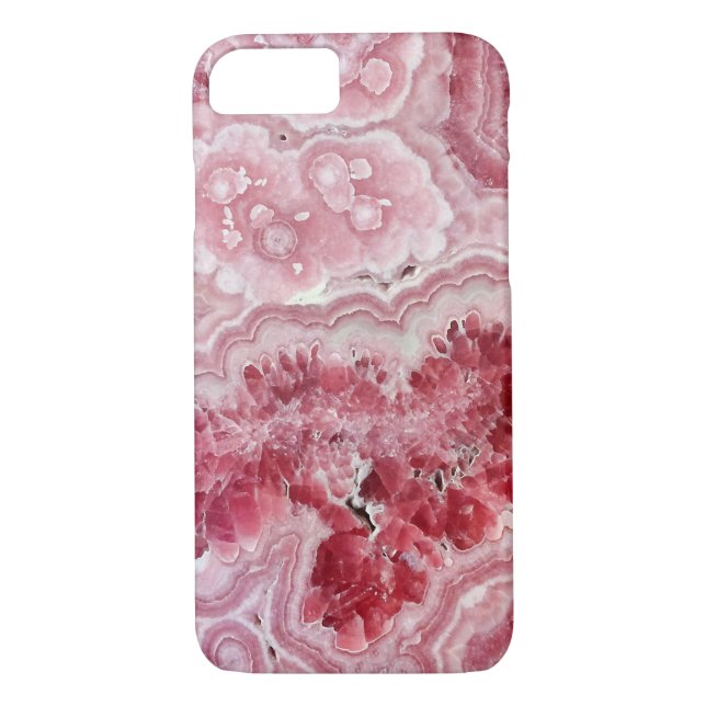 Pink Crystals Geode Case-Mate iPhone Hülle (Rückseite)