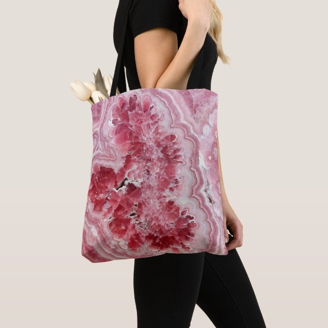 Pink Crystals Geode Tasche (Von Nahem)