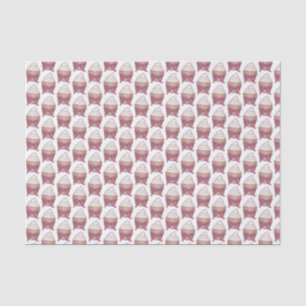 Pink Cupcake Bow Sprinkles Wedding Brautparty Seidenpapier