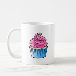 Pink Cupcake Kaffeetasse