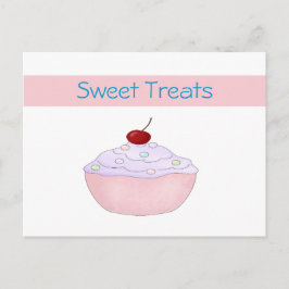 Pink Cupcake Rezept Karte