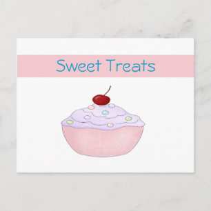 Pink Cupcake Rezept Karte