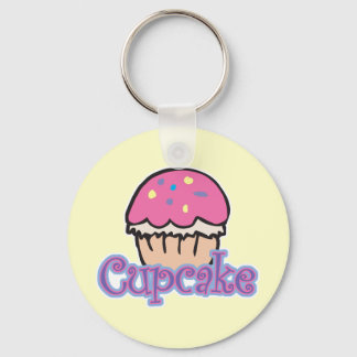 Pink Cupcake Schlüsselanhänger