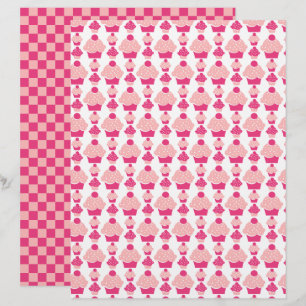 Pink Cupcake Scrapbook
