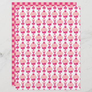 Pink Cupcake Scrapbook