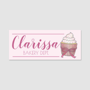 Pink Cupcake Shop Kuchen Bäckerei Konditorei Koch Namensschild