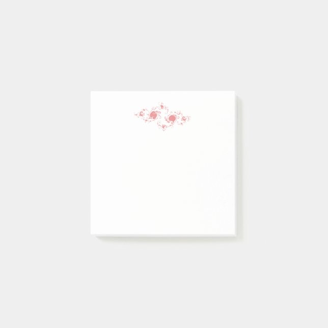 PINK CURLS POST-IT KLEBEZETTEL (Vorderseite)
