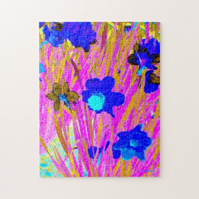 'Pink Daffodils' Puzzle (Vertikal)
