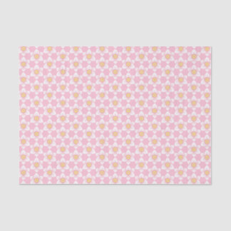 Pink-Daffodin-Frühjahr Seidenpapier