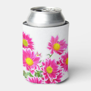 Pink Daisies / Asters Bouquet + Ihre Ideen Dosenkühler