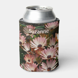 Pink Daisy Blume Personalisiert Dosenkühler