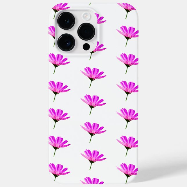 Pink Daisy Case-Mate iPhone 14 Pro Max Hülle (Rückseite)