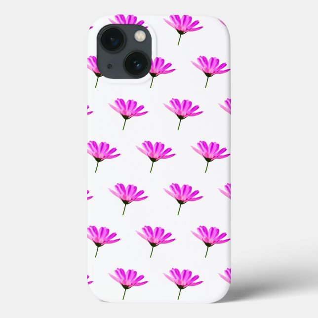 Pink Daisy Case-Mate iPhone Hülle (Rückseite)
