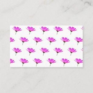 Pink Daisy Empfehlungskarte