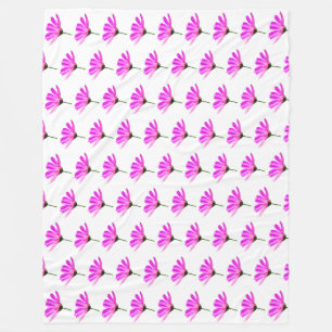 Pink Daisy Fleecedecke