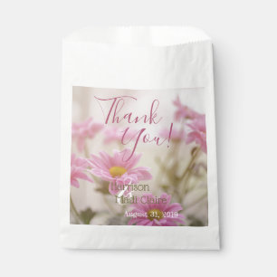Pink Daisy Gastgeschenk Hochzeit Bag Romantische B Geschenktütchen