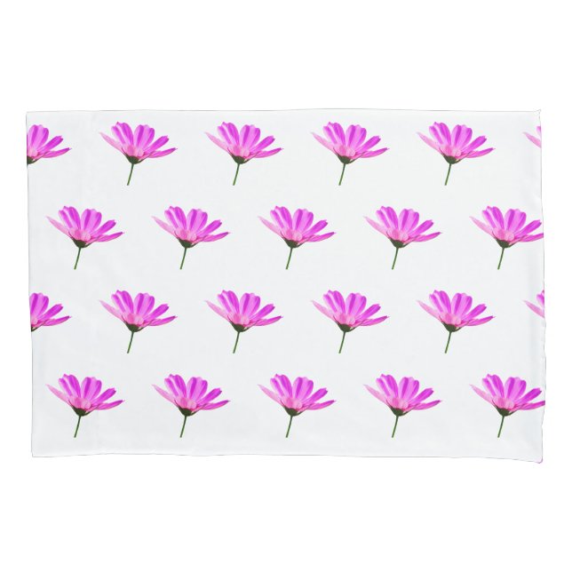 Pink Daisy Kissenbezug (Vorderseite)