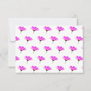 Pink Daisy Mitteilungskarte
