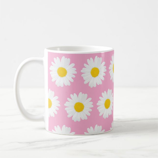 Pink Daisy Mug (Gauche)