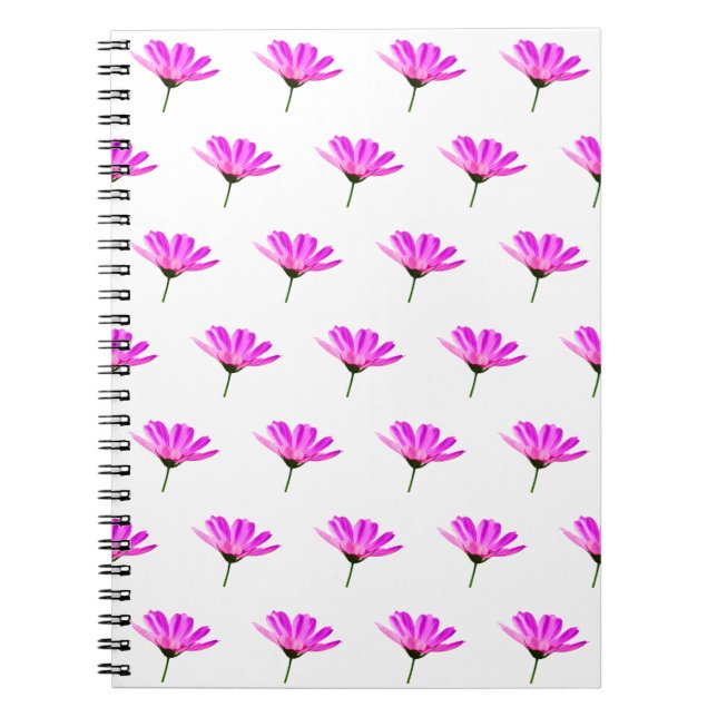 Pink Daisy Notizblock (Vorderseite)