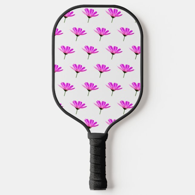 Pink Daisy Pickleball Schläger (Vorderseite)