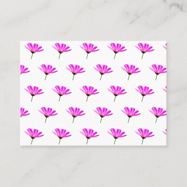 Pink Daisy Rabattkarte (Vorderseite)
