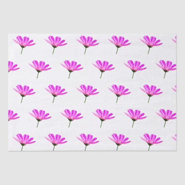 Pink Daisy Seidenpapier (Vorderseite)