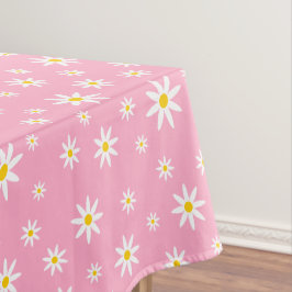 Pink Daisy Tischdecke