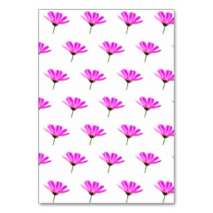 Pink Daisy Tischnummer