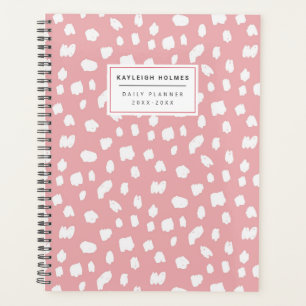 Pink Dalmatiner Spots Planner Planer