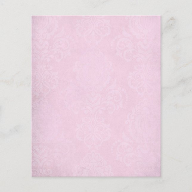 Pink Damask Scrapbook (Vorderseite)