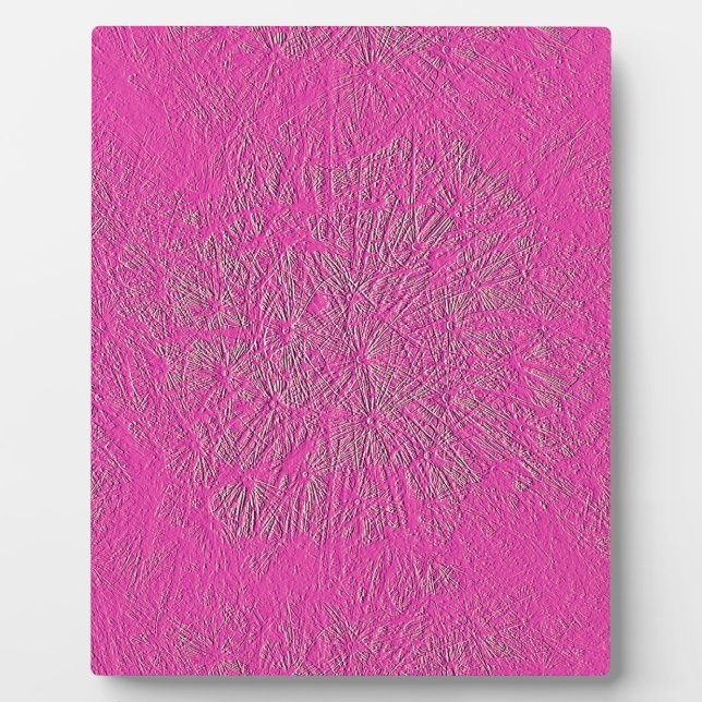 PINK DANDELIONS FOTOPLATTE (Vorderseite)