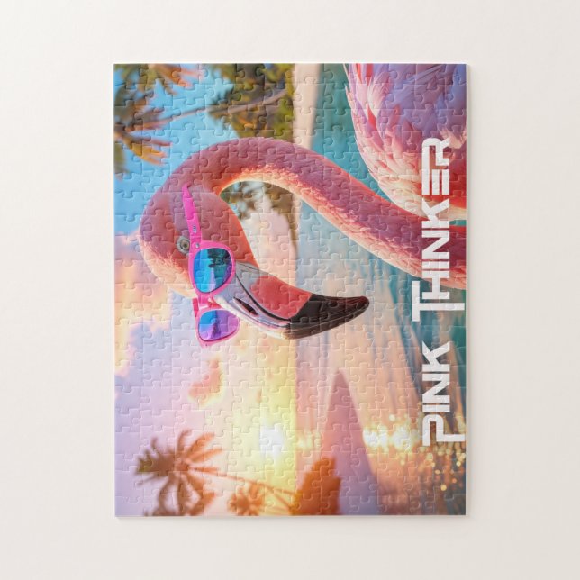 PINK DENKER - Flamingo PINK (Vertikal)