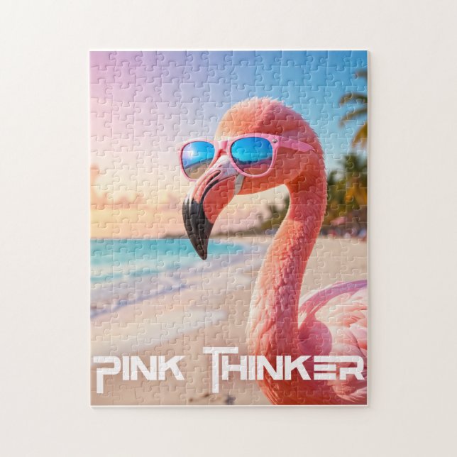 PINK DENKER Flamingo Rosa (Vertikal)