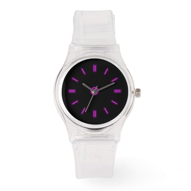 Pink Design Watch Armbanduhr (Vorderseite)