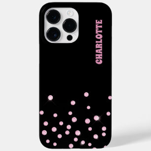 Pink Diamond Confetti Case-Mate iPhone 14 Pro Max Hülle