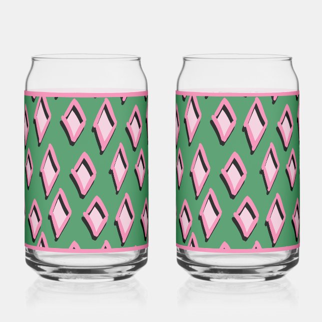 Pink Diamond Soda Glass Dosenglas (Vorderseite)