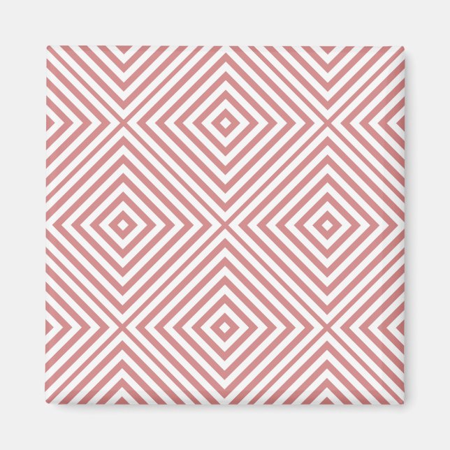 Pink Diamond Zickzack Magnet (Vorne)