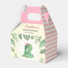 Pink Dinosaur Baby Girl Dusche Sprinkle Dino Party Geschenkschachtel