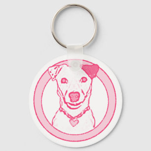 Pink Dog Schlüsselanhänger