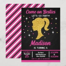 Pink Doll Besties Modeparty Geburtstag