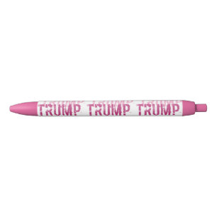 PINK Donald TRUMP Präsident Gear Pen Kugelschreiber