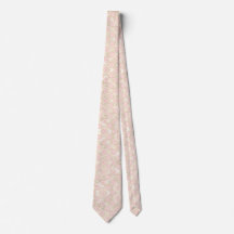 Pink Donut Necktie for Groom or Groomsman