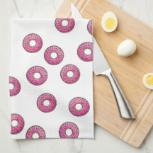 Pink Donut Pattern