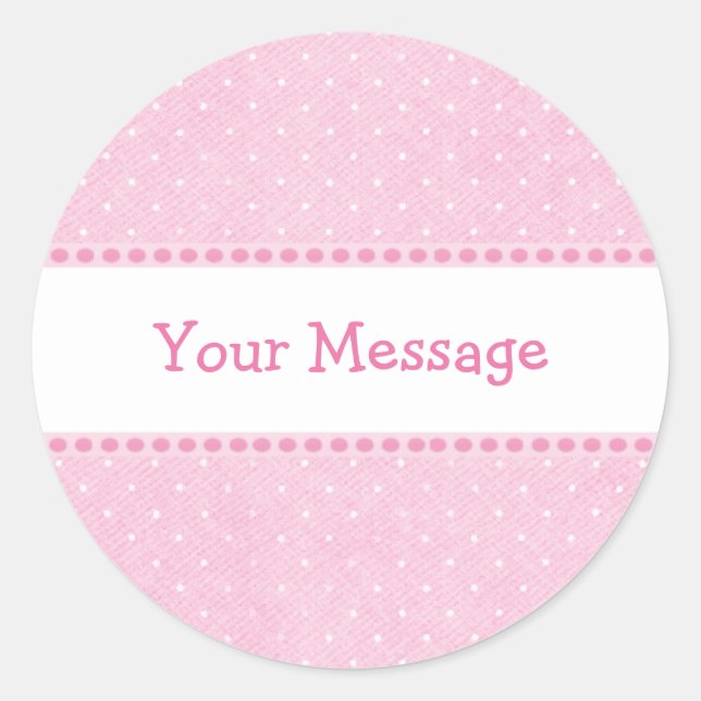 Pink Dots Sticker (Vorderseite)