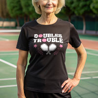 Pink Doubles Trouble Pickleball Partner Turnier