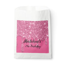 Pink Drilling Glitzer Gevor Bag