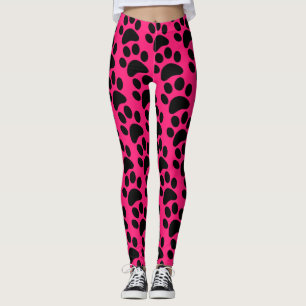 Pink drucken leggings