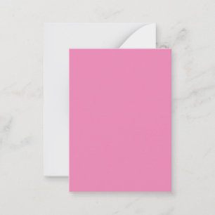 Pink #EF8484, Cadillac Pink Mitteilungskarte